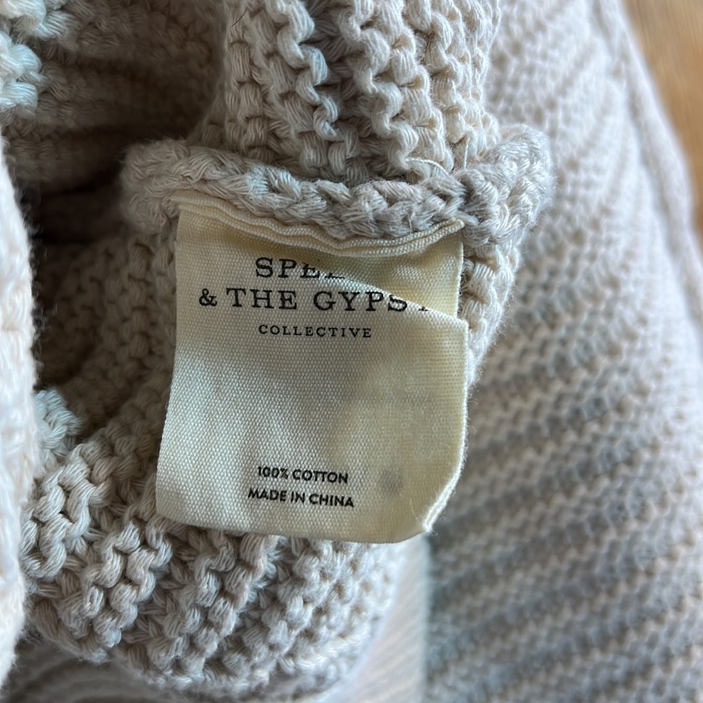 🛑 SOLD 🛑 Spell Brunch Cable Knit Jumper in Sand 🫶 - Picture 14 of 16